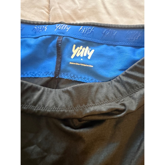 YITTY Pants - YITTY Shaping Leggings High Waist Black Blue Large